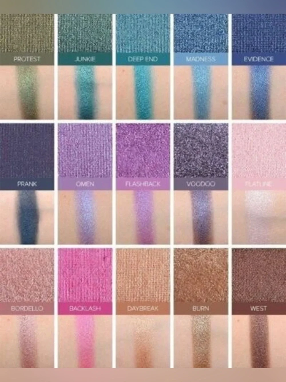 NIB Urban Decay Urban Spectrum Eyeshadow Palette